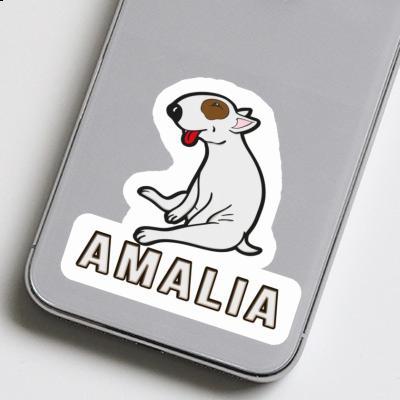 Amalia Autocollant Chien Notebook Image