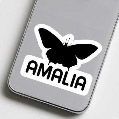 Amalia Autocollant Papillon Notebook Image