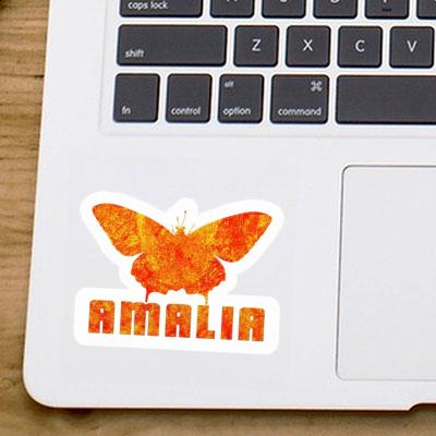 Schmetterling Sticker Amalia Notebook Image