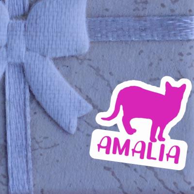 Amalia Sticker Cat Notebook Image