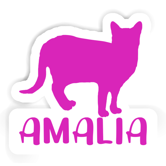 Amalia Sticker Cat Laptop Image