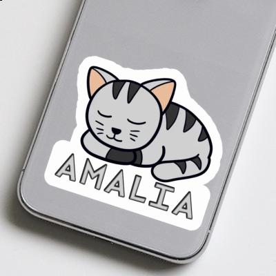 Sticker Katze Amalia Notebook Image