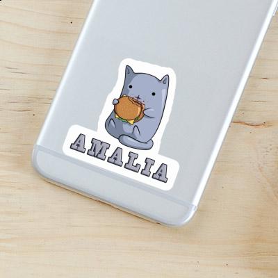 Sticker Katze Amalia Laptop Image