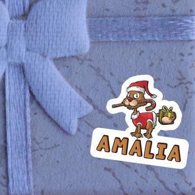 Amalia Autocollant Chat de Noël Gift package Image