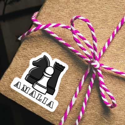 Aufkleber Schachfigur Amalia Gift package Image