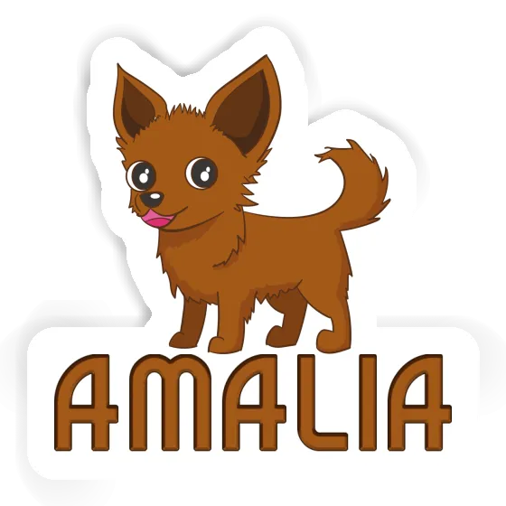 Amalia Autocollant Chihuahua Image