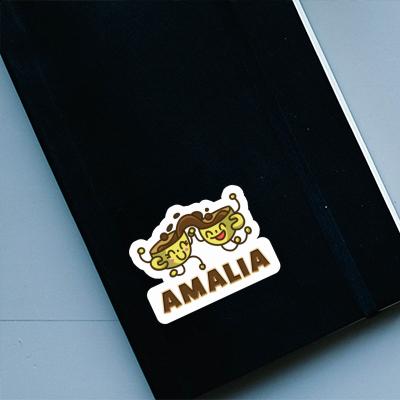 Autocollant Amalia Kaffee Laptop Image