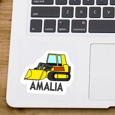 Amalia Sticker Raupenlader Notebook Image