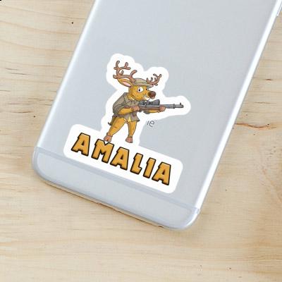 Amalia Sticker Hunter Laptop Image