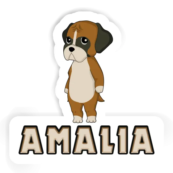 Autocollant German Boxer Amalia Image