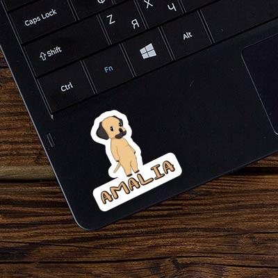 Amalia Autocollant Rhodesian Ridgeback Laptop Image