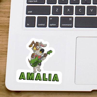 Sticker Amalia Gitarrist Gift package Image