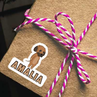 Autocollant  Grand Danois Amalia Gift package Image