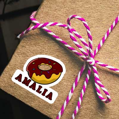 Sticker Amalia Donut Laptop Image