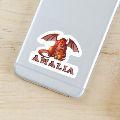 Sticker Amalia Dragon Gift package Image