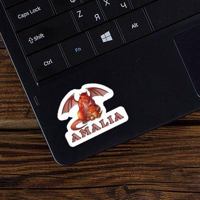 Sticker Amalia Dragon Notebook Image