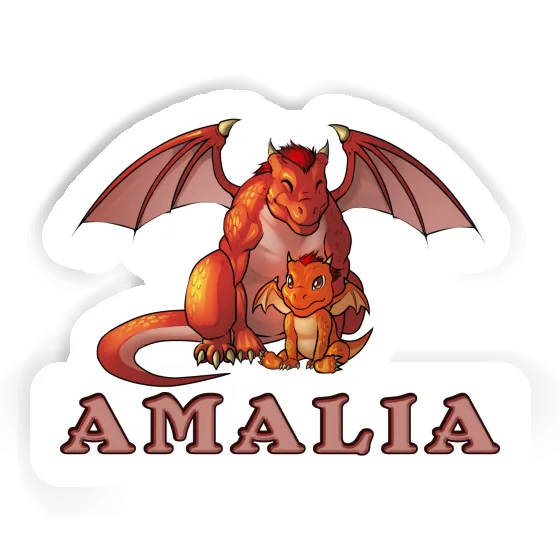 Sticker Amalia Dragon Laptop Image