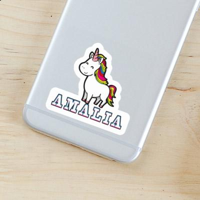 Amalia Sticker Unicorn Laptop Image