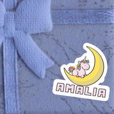 Amalia Sticker Unicorn Notebook Image