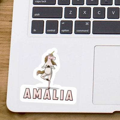 Amalia Autocollant Licorne de yoga Gift package Image