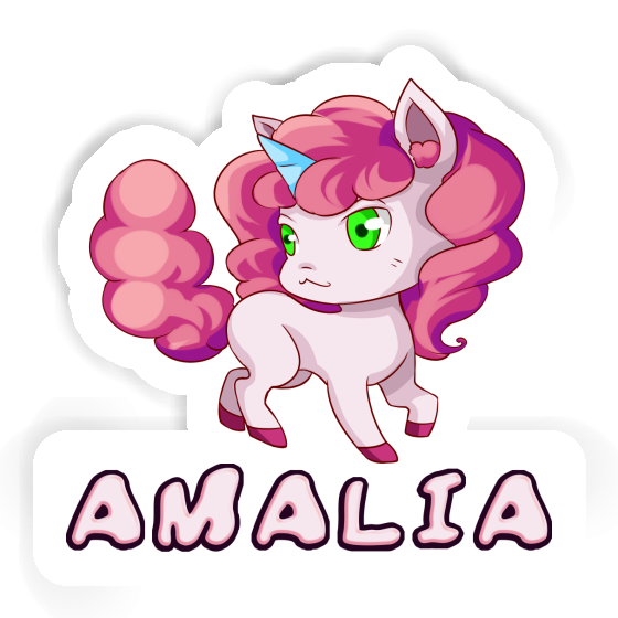 Unicorn Sticker Amalia Laptop Image