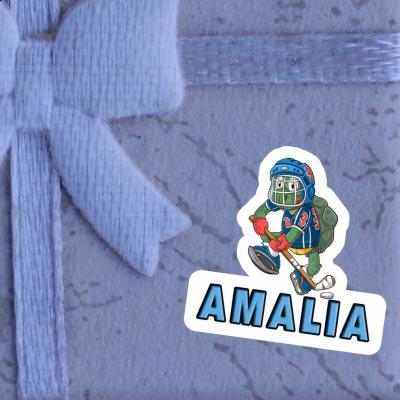 Hockeyspieler Sticker Amalia Laptop Image