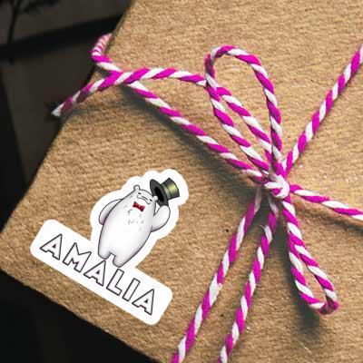 Sticker Ice Bear Amalia Gift package Image