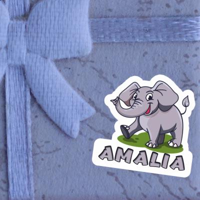 Sticker Amalia Elephant Notebook Image