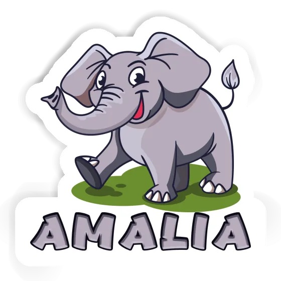 Sticker Amalia Elephant Gift package Image