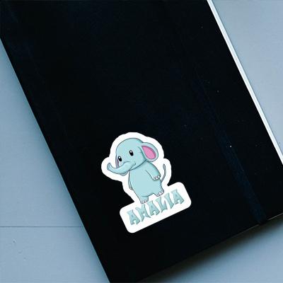 Sticker Elephant Amalia Gift package Image