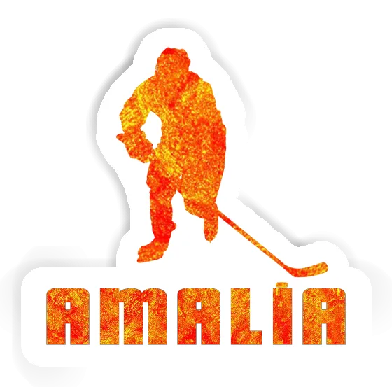 Sticker Amalia Hockey Player Gift package Image