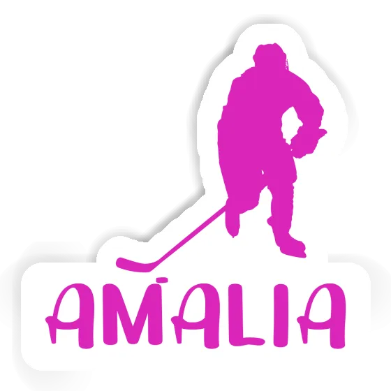 Autocollant Amalia Joueuse de hockey Image