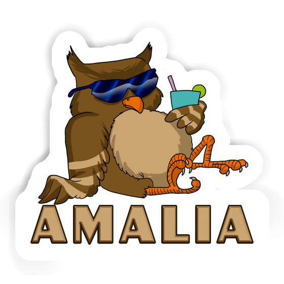 Cool Owl Sticker Amalia Gift package Image