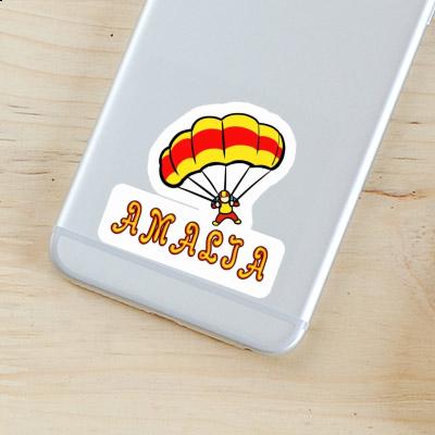 Sticker Amalia Parachute Notebook Image