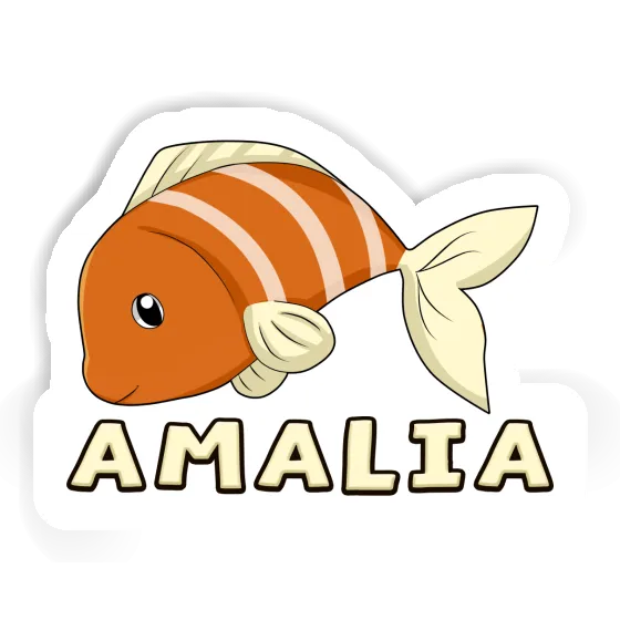 Sticker Amalia Fish Gift package Image