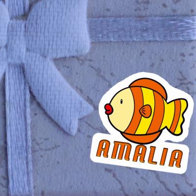 Sticker Amalia Fisch Laptop Image