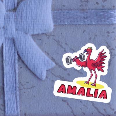 Autocollant Flamant Amalia Image