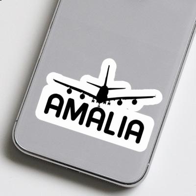 Airplane Sticker Amalia Laptop Image