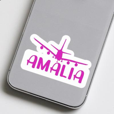 Sticker Airplane Amalia Gift package Image