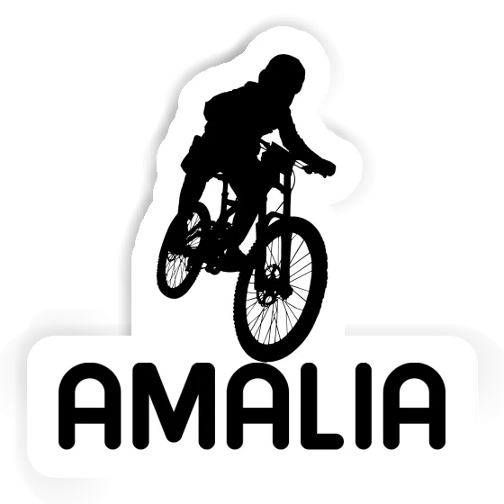 Autocollant Freeride Biker Amalia Notebook Image