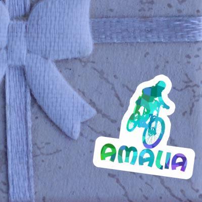 Freeride Biker Sticker Amalia Image