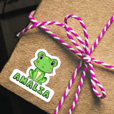 Frog Sticker Amalia Notebook Image