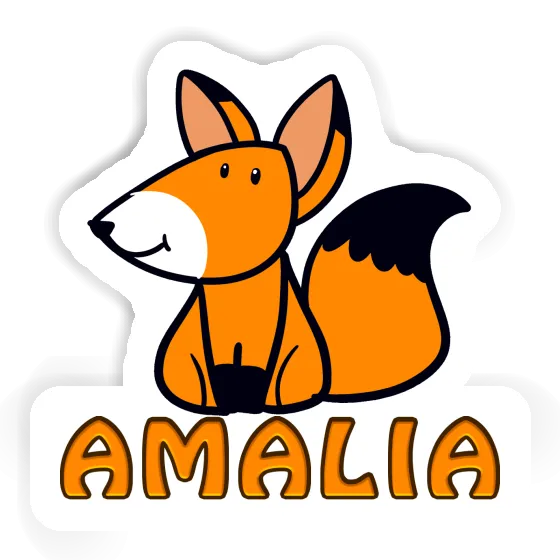 Sticker Fox Amalia Laptop Image