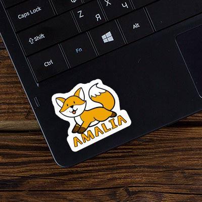 Sticker Fox Amalia Notebook Image