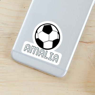 Ballon de foot Autocollant Amalia Notebook Image