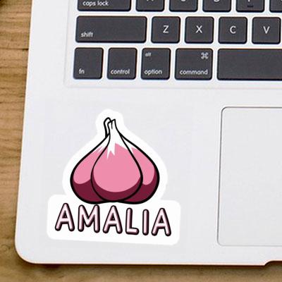 Garlic clove Sticker Amalia Notebook Image