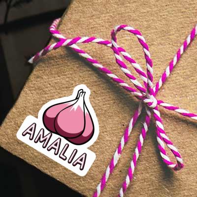 Garlic clove Sticker Amalia Laptop Image