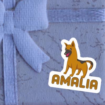 Amalia Autocollant Chien de berger Image