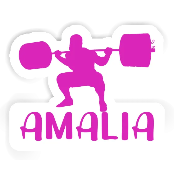 Gewichtheberin Sticker Amalia Gift package Image