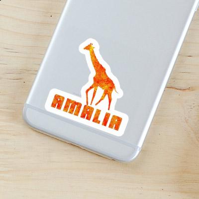 Sticker Amalia Giraffe Notebook Image